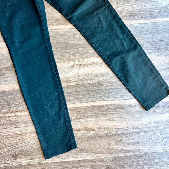 NWT H&M Skinny Super Stretch Regular Waist Jeggings Black Size 6 - Picture 7 of 11
